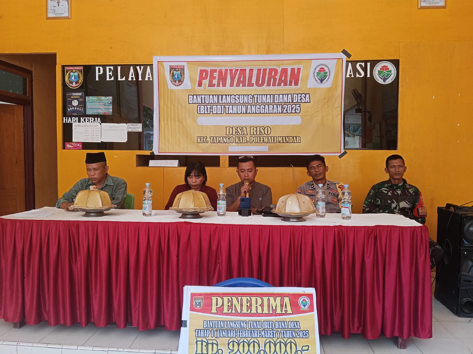 Penyaluran bantuan langsung tunai dana desa 2025